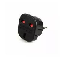 Converter HQ  Power Plug adapter from UK (United Kingdom) 3pin to Euro Socket - UK to EU Adapter (OEM)