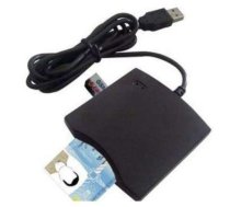 Converter Transcend  SMART CARD READER USB PC/SC Black