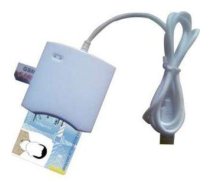 Converter Transcend  Smart Card Reader USB PC/SC N68 White