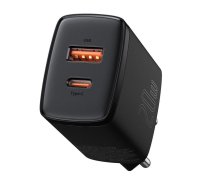 Charger Baseus  [RETURNED ITEM] Baseus Compact Fast USB / USB Type C Charger 20W 3A Power Delivery Quick Charge 3.0 black (CCXJ-B01)