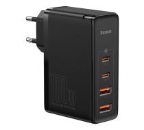 Adapter Baseus  Baseus GaN2 Pro fast charger 100W USB / USB Type C Quick Charge 4+ Power Delivery black (CCGAN2P-L01)