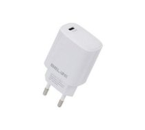 Adapter Beline  Beline Ład. siec. 1x USB-C 20W biała /white (only head) PD 3.0  BLNCW20