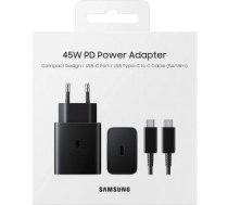 Adapter Samsung  Samsung 45W Power Adapter incl. 5A Cable Black