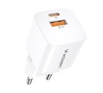 Adapter Wozinsky  Wozinsky CMWCW 20W USB-C / USB-A wall charger - white