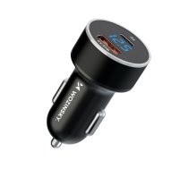 Adapter Wozinsky  Wozinsky WDCCAC USB-C USB-A 36W car charger - black