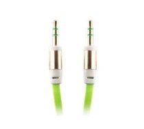 Audio cable Forever Universal AUX cable 3.5 Green