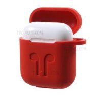 Headphone case iLike - AirPods silicon case 1&2 Red