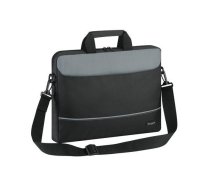 Laptop Bag Targus  Intellect Fits up to size 15.6 ", Black/Grey, Shoulder strap, Messenger - Briefcase,