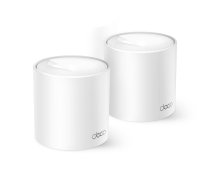 Routers TP-Link  AX1500 Whole Home Mesh Wi-Fi 6 System Deco X10 (2-pack)  802.11ax 10/100/1000 Mbit/s Ethernet LAN (RJ-45) ports 1 Mesh Support Yes MU-MiMO Yes No mobile broadband Antenna type Internal