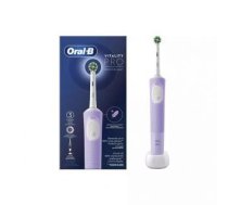 Toothbrush Oral-B  Electric Toothbrush D103 Vitality Pro Rechargeable, For adults, Number of brush heads included 1, Lilac Mist, Number of teeth brushing modes 3