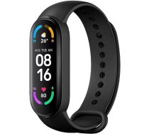 Fitness bracelet iWear  SM6 Smart Bracelet - Fitness Tracker IP67 with HR&Blood pressure / Social / Sleep monitor Black