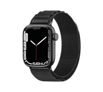 Strap Hurtel  Alpine strap with steel buckle for Apple Watch 42/44/45/49 mm - black