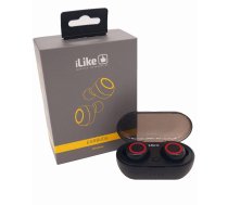 Wireless headphones iLike  Bluetooth Earbuds IBE01 Black