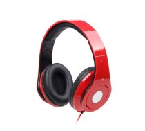 Wired headphones Gembird  HEADSET DETROIT RED/MHS-DTW-R