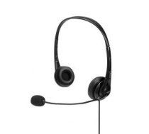 Wired headphones LINDY  HEADSET USB/42870