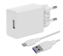 Cables and wires -  OBAL:ME Wall Charger USB-A 10W + USB-A/USB-C Cable 1m White