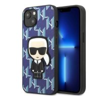 2 Products without IMEI/SN Karl Lagerfeld  Karl Lagerfeld KLHCP13SPMNIKBL iPhone 13 mini 5.4" hardcase blue/blue Monogram Ikonik Patch