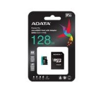 Memory cards ADATA  128GB Micro SDXC UHS-I U3 V30S +Ad