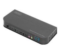 DIGITUS KVM Switch 2x1 DP DP/HDMI OutUSB