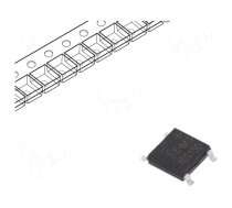 Bridge rectifier: single-phase | Urmax: 200V | If: 1.6A | Ifsm: 50A