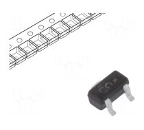 Transistor: N-MOSFET | unipolar | 20V | 0.35A | 0.08W | SC75A