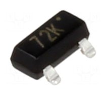 Transistor: N-MOSFET | unipolar | 60V | 340mA | 350mW | SOT23