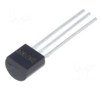 Transistor: N-MOSFET | unipolar | 60V | 0.2A | 0.35W | TO92