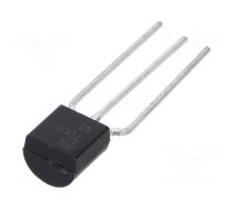 Transistor: N-MOSFET | unipolar | 60V | 0.2A | 0.35W | TO92