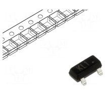 Transistor: NPN | bipolar | 45V | 0.1A | 225mW | SOT23