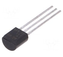 IC: temperature sensor | diode | -40÷125°C | TO92 | THT | Accur: ±1.5°C