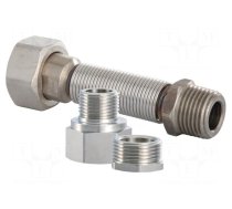 Clamp threaded connection | Ext.thread: G 3/8" | 93÷143mm