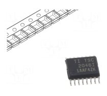 IC: driver | touch screen driver | 3-wire,QSPI,SPI | TSSOP16 | Ch: 1