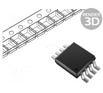 IC: D/A converter | 8bit | Ch: 2 | 2.7÷5.5V | MSOP8 | -40÷125°C