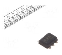 IC: analog switch | bilateral | Ch: 1 | IN: 3 | CMOS | SMD | SOT5X3 | 74LVC