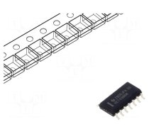 IC: digital | bilateral,switch | Ch: 4 | SMD | SOIC14 | 4.5÷5.5VDC | HCT