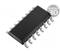 IC: interface | line driver | half duplex,RS422 | SO16 | 4.5÷5.5VDC