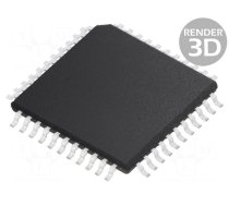 IC: microcontroller 8051 | Interface: UART | 2.4÷5.5VDC | VQFN44