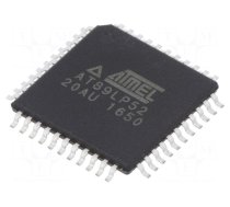 IC: microcontroller 8051 | Interface: UART | 2.4÷5.5VDC | TQFP44