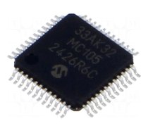 IC: dsPIC microcontroller | 32kB | 8kBRAM | TQFP48 | 3÷3.6VDC | DSPIC