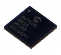 IC: dsPIC microcontroller | 32kB | 8kBRAM | VQFN48 | 3÷3.6VDC | DSPIC