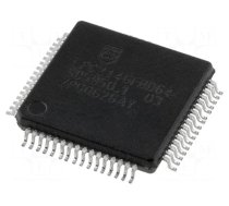 IC: ARM7TDMI microcontroller | 40kBSRAM | Flash: 256kx8bit | LQFP64