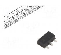 IC: voltage regulator | LDO,linear,fixed | 12V | 0.1A | SOT89 | SMD