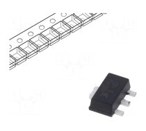 IC: voltage regulator | LDO,linear,fixed | 24V | 0.1A | SOT89 | SMD