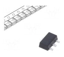 IC: voltage regulator | LDO,linear,fixed | 6V | 0.1A | SOT89 | SMD | ±5%