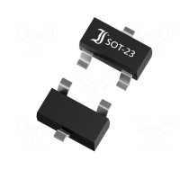 Transistor: N-MOSFET | unipolar | 100V | 0.17A | 0.36W | SOT23