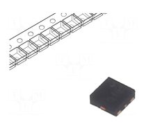 IC: voltage regulator | LDO,linear,fixed | 3.3V | 0.3A | XDFN4 | SMD