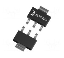 IC: voltage regulator | LDO,linear,fixed | 1.2V | 1A | SOT223 | SMD