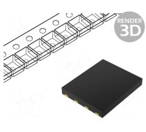 IC: voltage regulator | LDO,adjustable | 1.25÷6V | 300mA | WSON8 | SMD