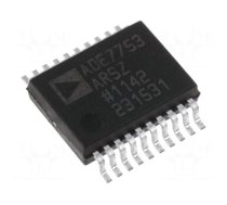 IC: electric energy meter | CF pulses,serial,SPI | SSOP20 | 25mW