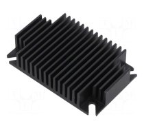 Heatsink: extruded | grilled | TO218,TO220 | black | L: 36.8mm | 2.1°C/W